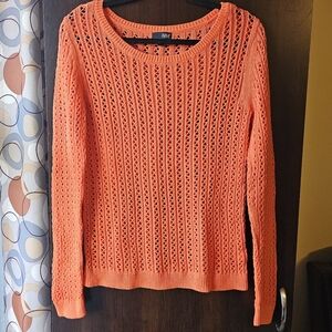 a.n.a Women's Coral Colored Sweater